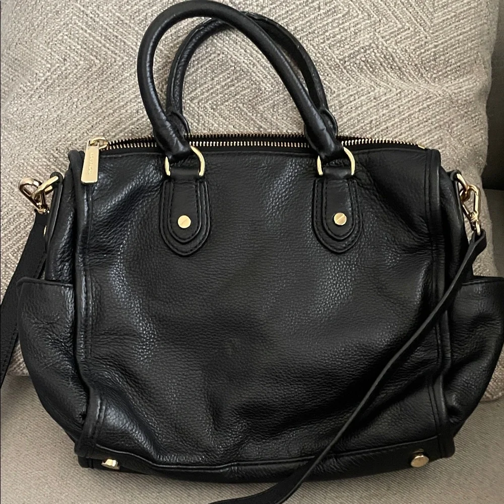 Michael Kors Black Leather Handbag